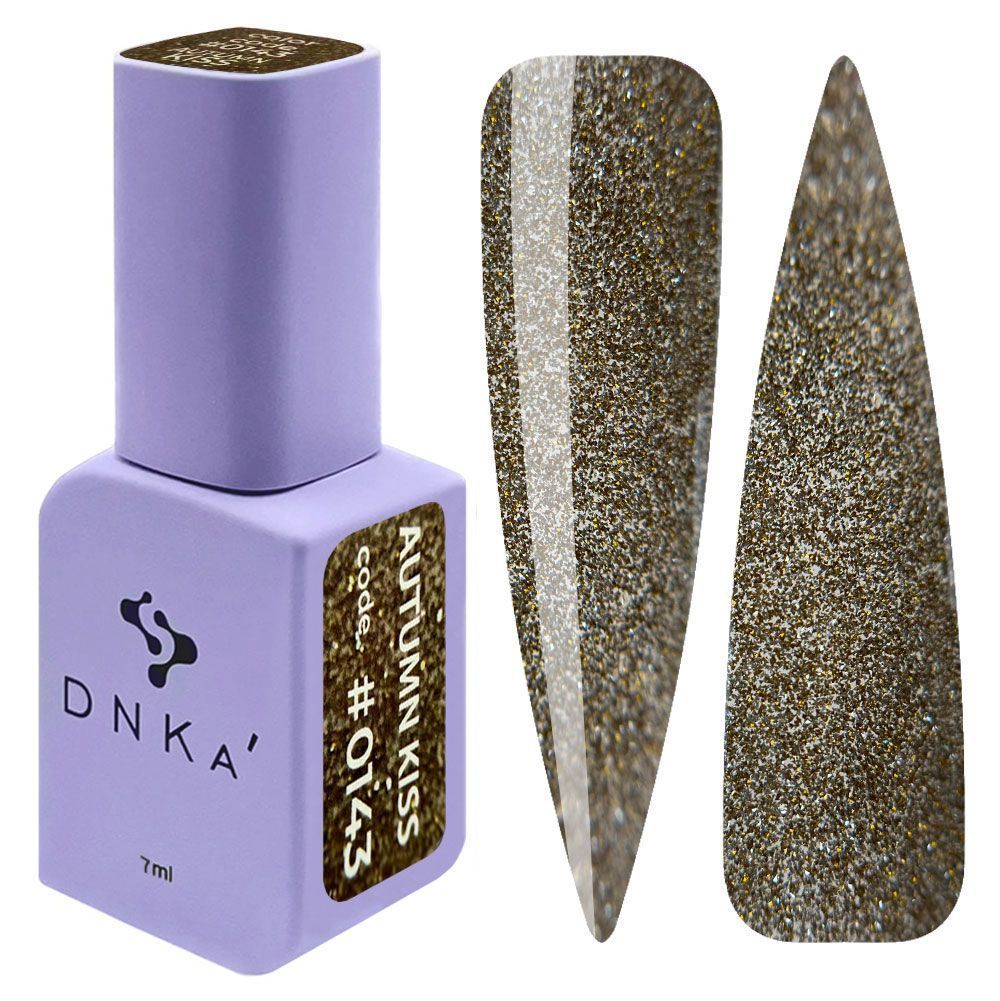COLOR GEL POLISH NEW FORMULA "DNKa", 12 ml #0143