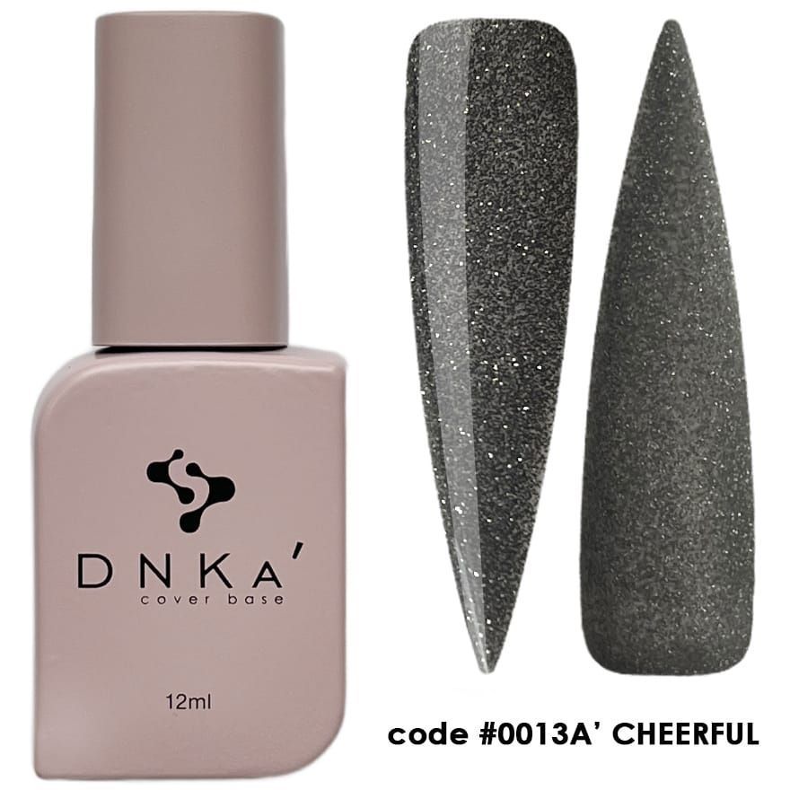 RUBBER BASE FRENCH NEW FORMULA "DNKa" (cover), 12 ml #0013A' Cheerful — Професійний догляд для чоловіків, 12 ml