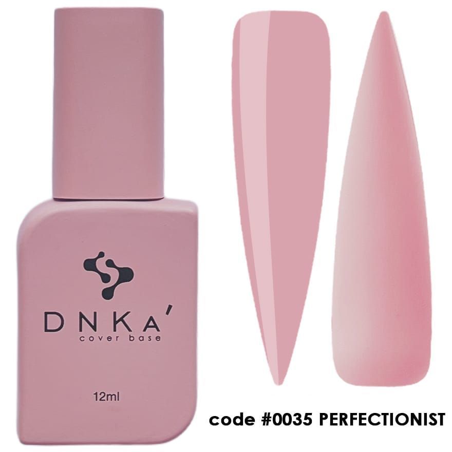 RUBBER BASE FRENCH NEW FORMULA "DNKa" (cover), 12 ml #0035 Perfectionist — Професійний догляд для чоловіків, 12 ml