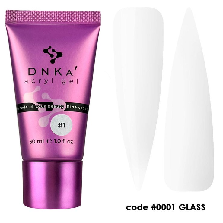 DNKa' Аcryl Gel #0001 Glass (tube)